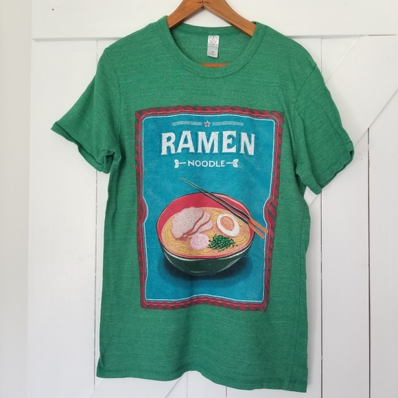 Alternative Other - Alternative | ramen noodle green graphic t-shirt